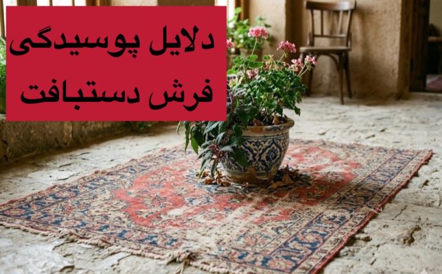 دلایل پوسیدگی فرش دستبافت